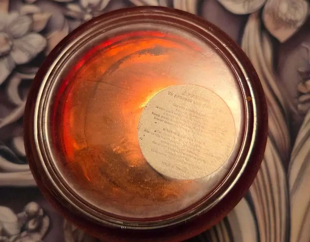 Melrose International vintage orange